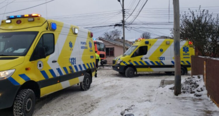 Hombre salvó de milagro tras explosión que destruyó su casa en Punta Arenas