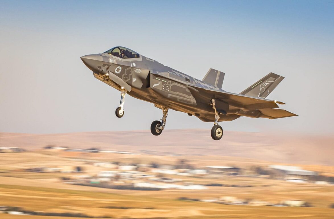 Un avión F-35