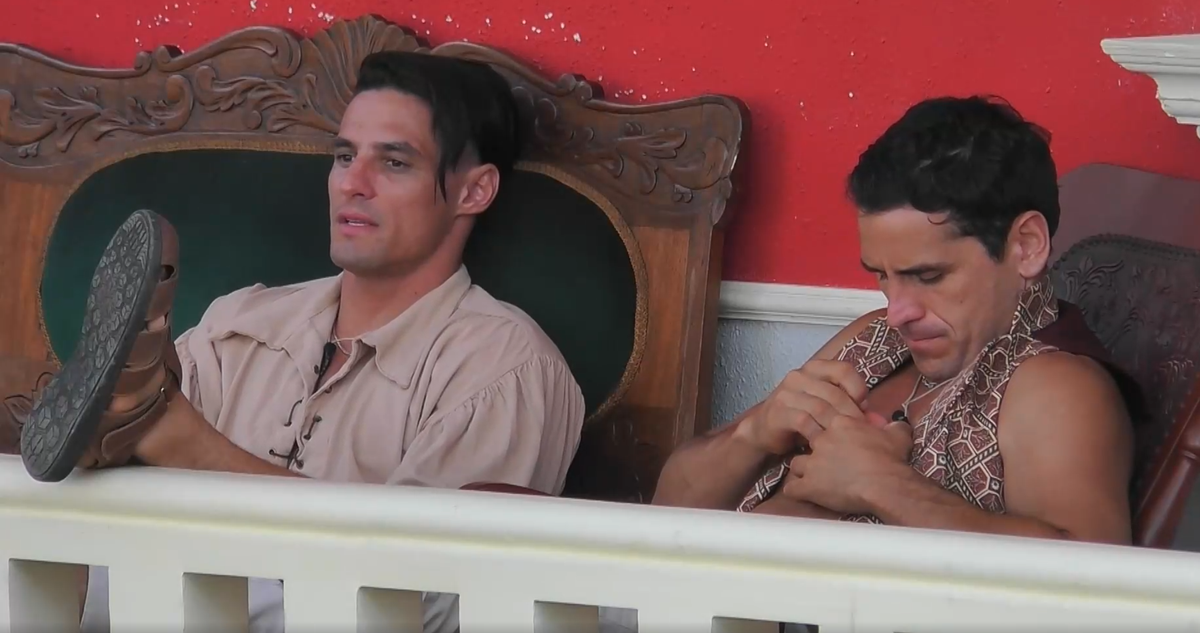 En Ganar o Servir, Facundo González dijo a Pangal Andrade que Fabio Agostini quiere golpear a Luis Mateucci fuera del reality.