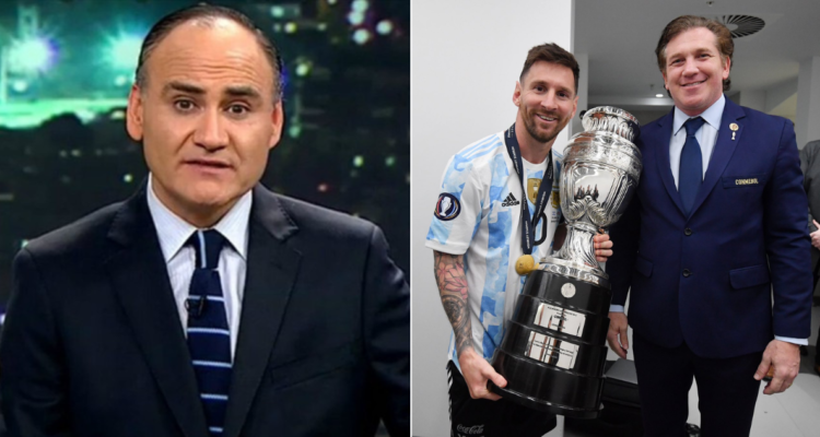 Fernando Tapia arremete contra Argentina y asegura que la Copa América está armada para Messi.