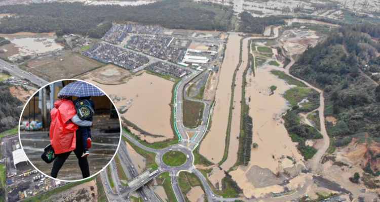 Sistema frontal: alcaldes piden adelantar vacaciones de invierno en colegios de la región del Bío Bío