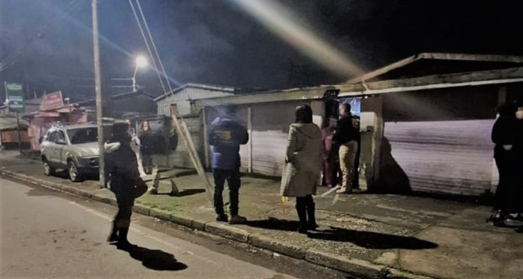 Investigan homicidio en Coronel: hombre murió tras ser baleado en la vía pública