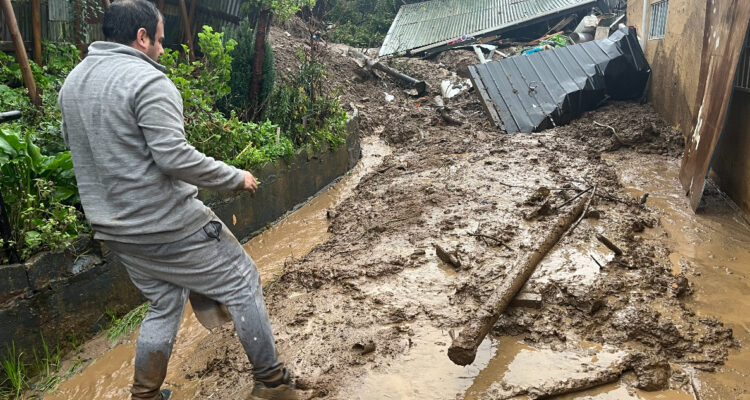 inundaciones por sistema frontal