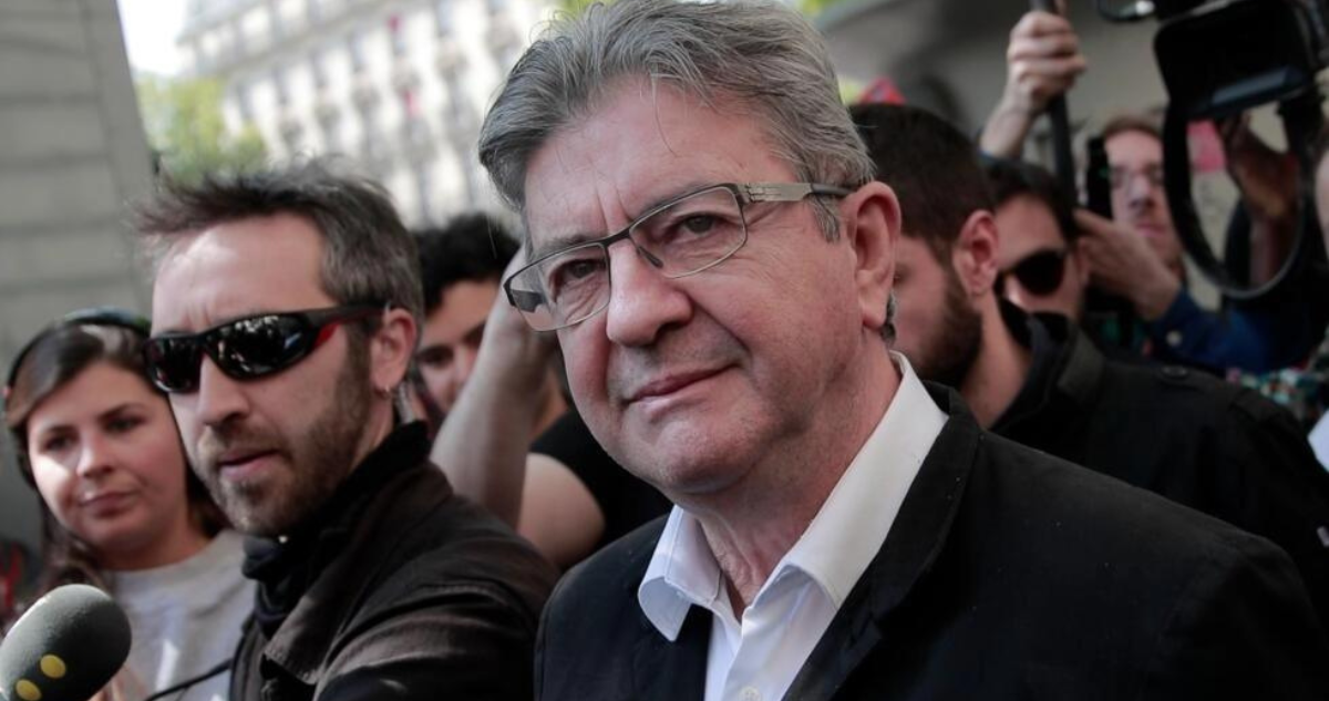 Jean-Luc Melenchon, líder del partido La Francia Insumisa (LFI)