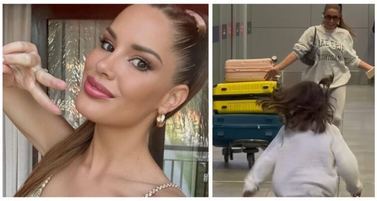 Gala Caldirola se reencontró con su hija después de tres meses en “¿Ganar o Servir?”