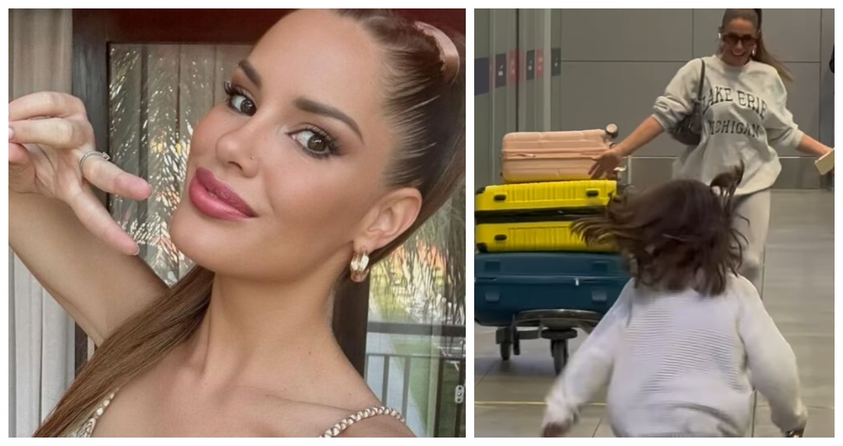 Gala Caldirola se reencontró con su hija después de tres meses en “¿Ganar o Servir?”