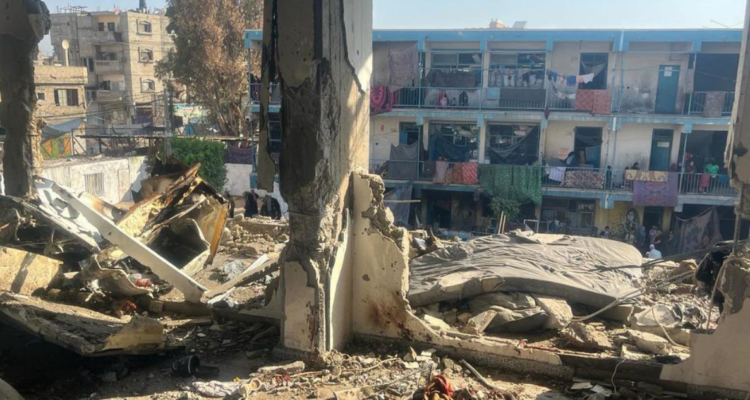 Ataque contra una escuela de la ONU convertida en refugio en Nuseirat el 6 de junio