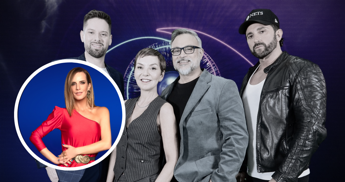 Panel de Gran Hermano Chile y miniatura de Diana Bolocco