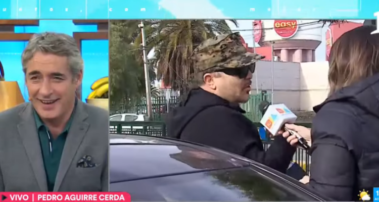 Captura de guardaespaldas de Johnny Depp en Tu Día de Canal 13