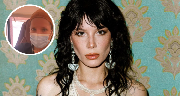 Halsey en fotografía compartida en su Instagram