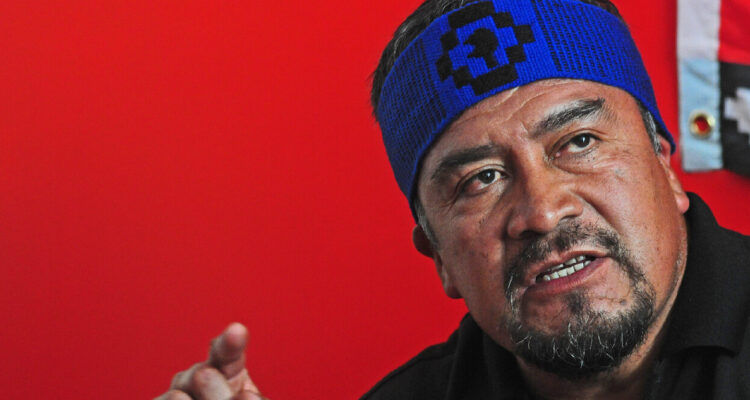 imagen archivo de héctor llaitul