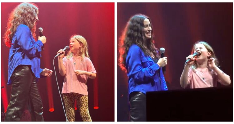 Hija de Alanis Morissette enterneció a un Arena completo cantando “Ironic”: “La hija de mis sueños”
