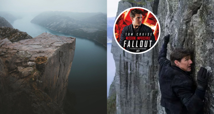 Hombre muere al caer desde acantilado de 604 metros en Noruega: precipicio sale en “Misión Imposible”