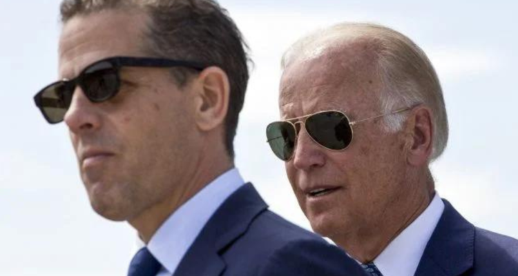 Hunter y Joe Biden