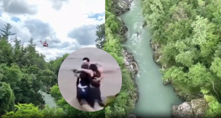 Jóvenes río en Italia