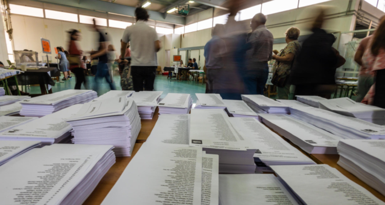 Comicios europeos en Italia