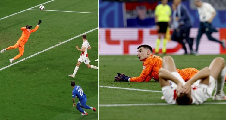 Italia logró agónico y milagroso empate ante Croacia en la Eurocopa