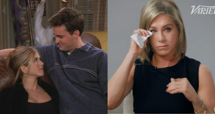 Jennifer Aniston se emociona hasta las lágrimas al recordar a Matthew Perry en entrevista: “Lo siento”