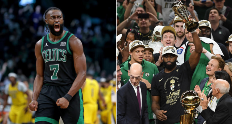Jaylen Brown se convierte en el MVP de las Finales de la NBA junto a Boston Celtics.