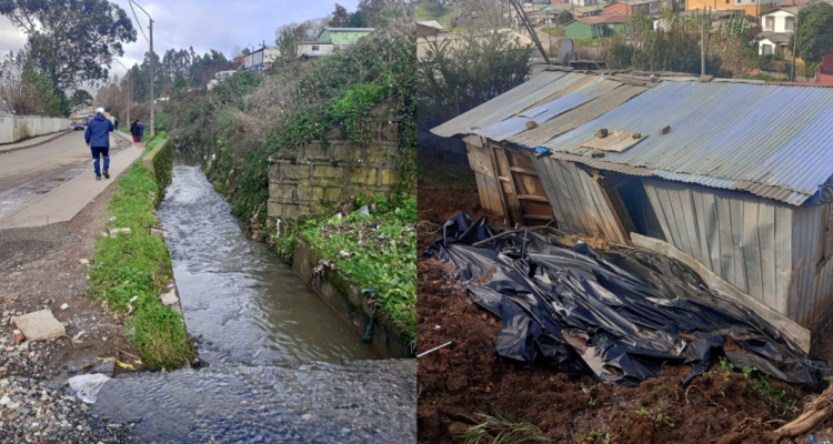 Lota: anuncian vacunación contra hepatitis y tétanos tras inundaciones con aguas servidas