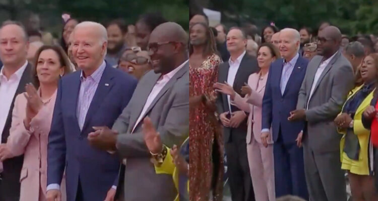 Redes viralizan video de Joe Biden por extraño comportamiento durante un evento: se queda “congelado”