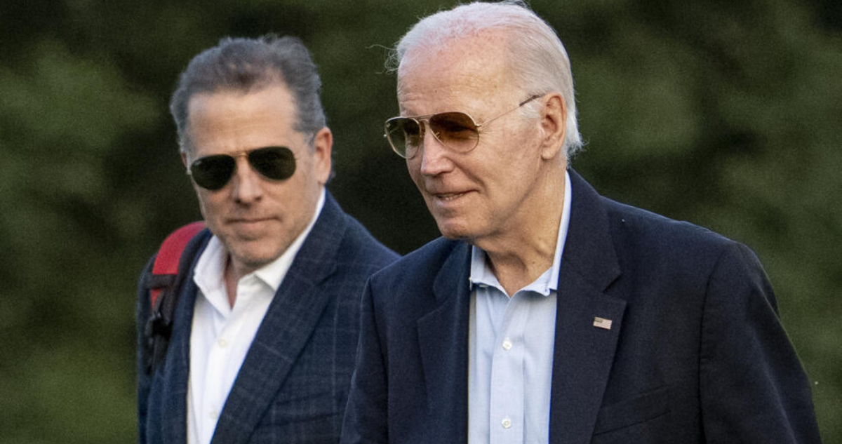 Hunter y Joe Biden