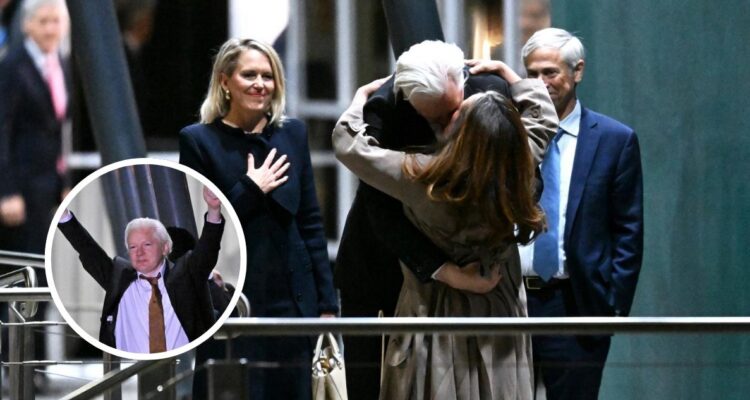 Julian Assange llega a Australia tras formalizar su libertad con la justicia de EEUU