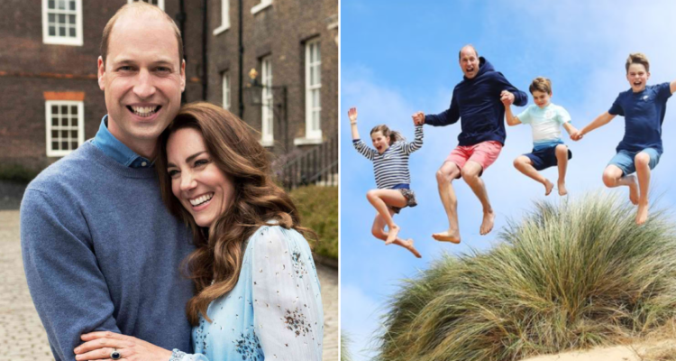 Kate Middleton y foto de WIlliam