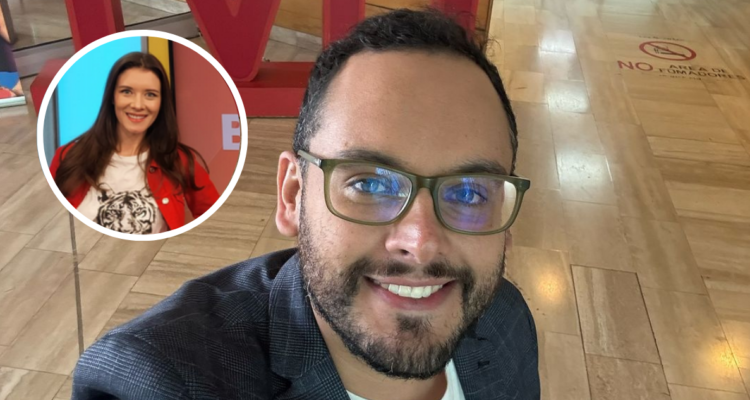 Kevin Felgueras y Carla Jara en referencia a salida de TVN