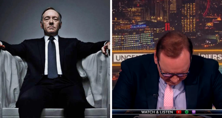 Kevin Spacey llora durante entrevista y confirma embargo de su casa tras juicios por abuso sexual