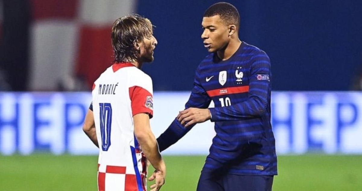 Kylian Mbappé Luka Modric Chile La Roja