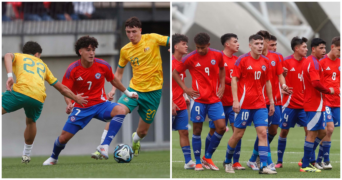 La Roja sub 20 amistoso Australia