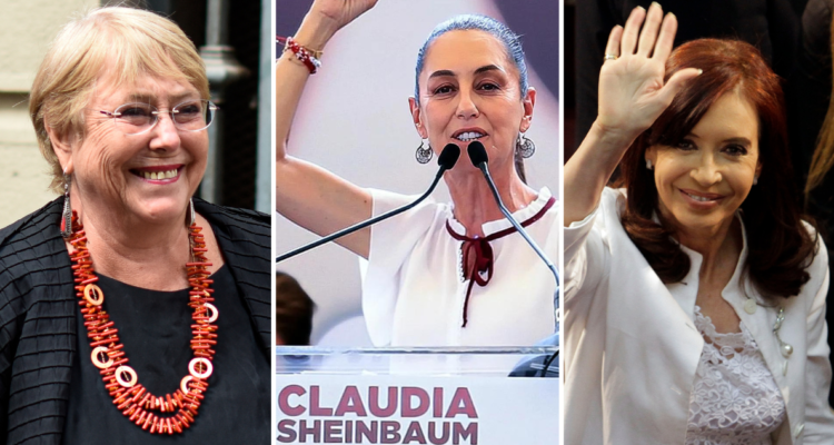 Las 7 mujeres que llegaron a la presidencia en Latinoamérica antes del triunfo de Sheinbaum en México