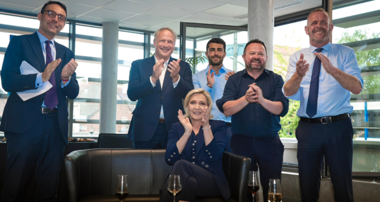 Le Pen llama a obtener mayoría absoluta en segunda vuelta para que Bardella sea primer ministro