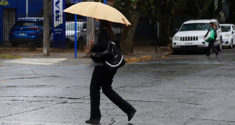 imagen archivo de lluvias en chillán