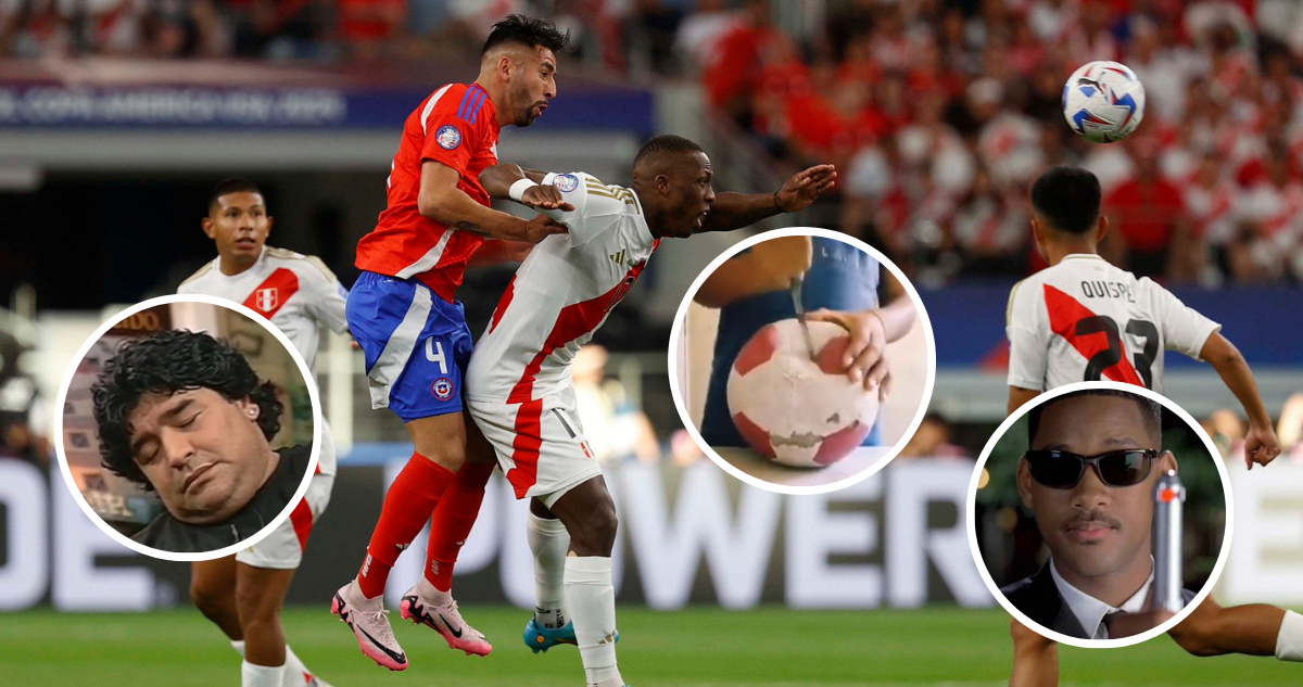 Los memes que dejó el debut de La Roja ante Perú en la Copa América 2024