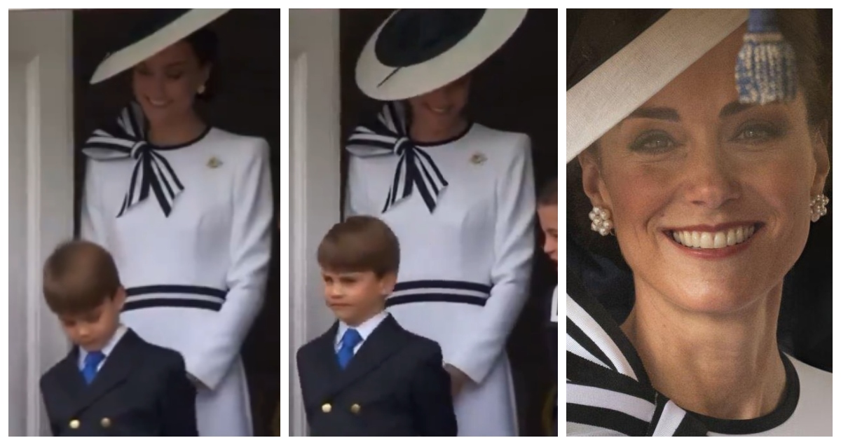 Los pasos de baile del príncipe Louis que le sacaron sonrisas a Kate Middleton en su reaparición