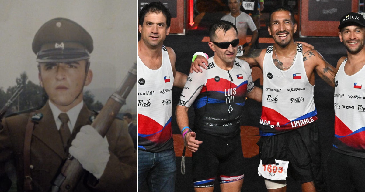 Luis Gutiérrez: el excarabinero cegado en servicio y que ahora es el mejor paratriatleta chileno