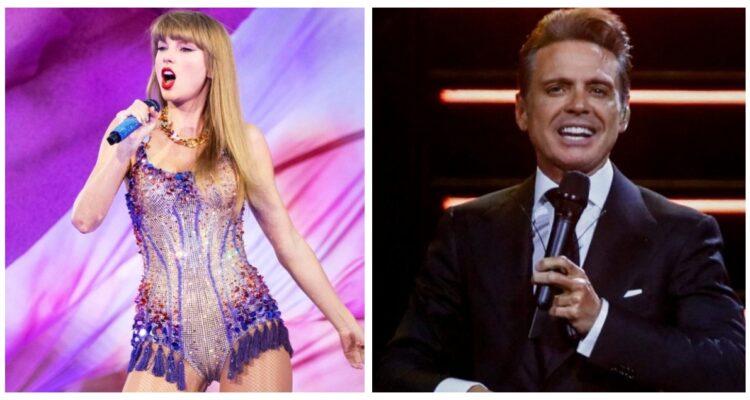 Luis Miguel confundió a sus fans con una foto trucada junto a Taylor Swift