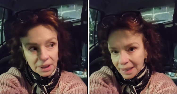 Magdalena Max Neef en video cargado a su Instagram por choque