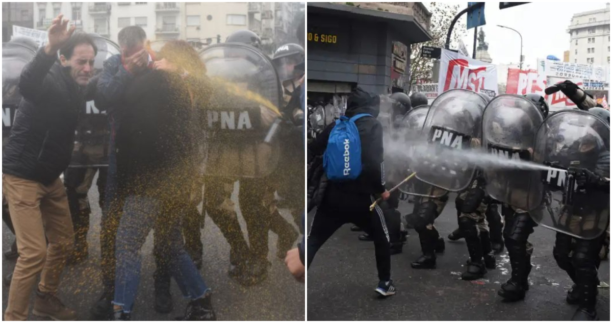 Manifestaciones en Buenos Aires