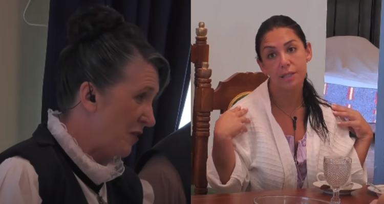 “Baje el tono”: Mariela Sotomayor tuvo tensa discusión con Amanda del Villar en ‘¿Ganar o Servir?’