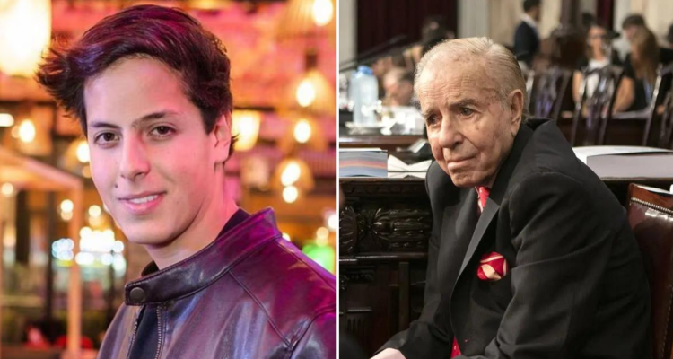 Máximo Menem y herencia de su padre