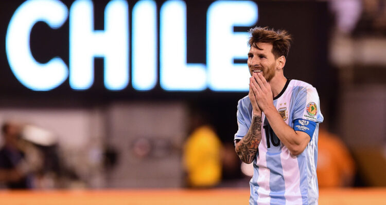 Messi Chile recuerdo 2016