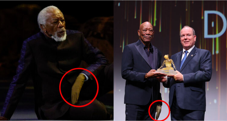 El problema que aqueja a Morgan Freeman en su mano hace 15 años