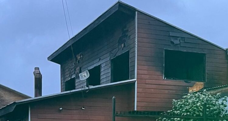 Muerte de madre e hija en incendio en Lanco