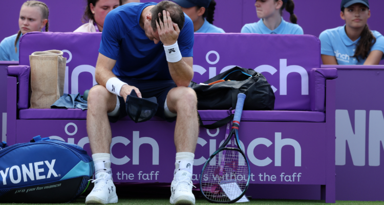 Video: Andy Murray se retira lesionado del ATP de Queen’s y deja en suspenso su presencia en Wimbledon