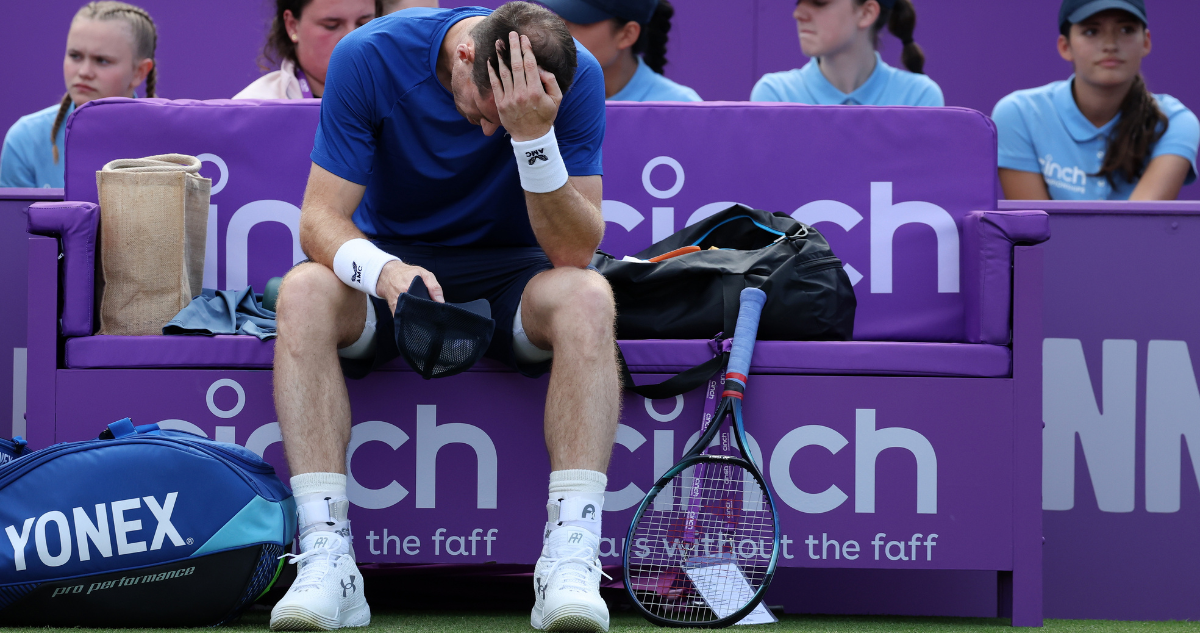 Video: Andy Murray se retira lesionado del ATP de Queen’s y deja en suspenso su presencia en Wimbledon