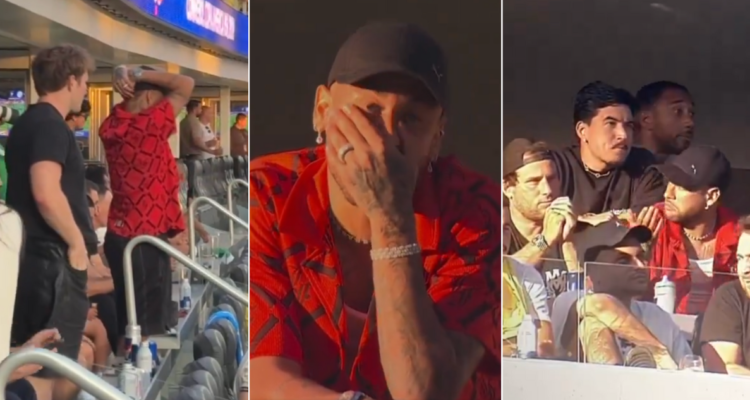 Las caras de Neymar tras el horrendo debut de Brasil en Copa América.