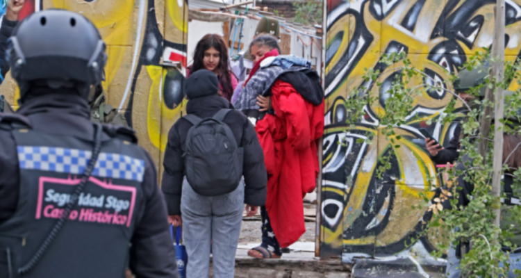 Desalojo a inmueble ilegal